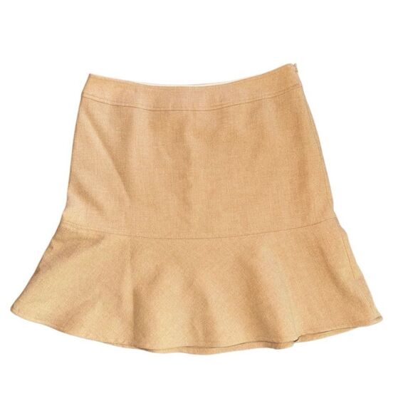 GAP Women's Wool Tan Skirt Size 10 - Picture 5 of 6